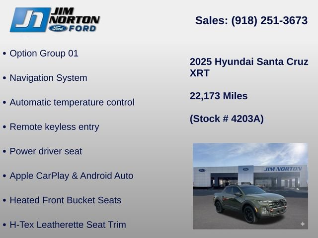 Used 2025 Hyundai Santa Cruz XRT AWD/4WD image 11