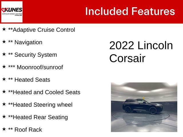 Used 2022 Lincoln Corsair Reserve w/ Equipment Group 201A image 5