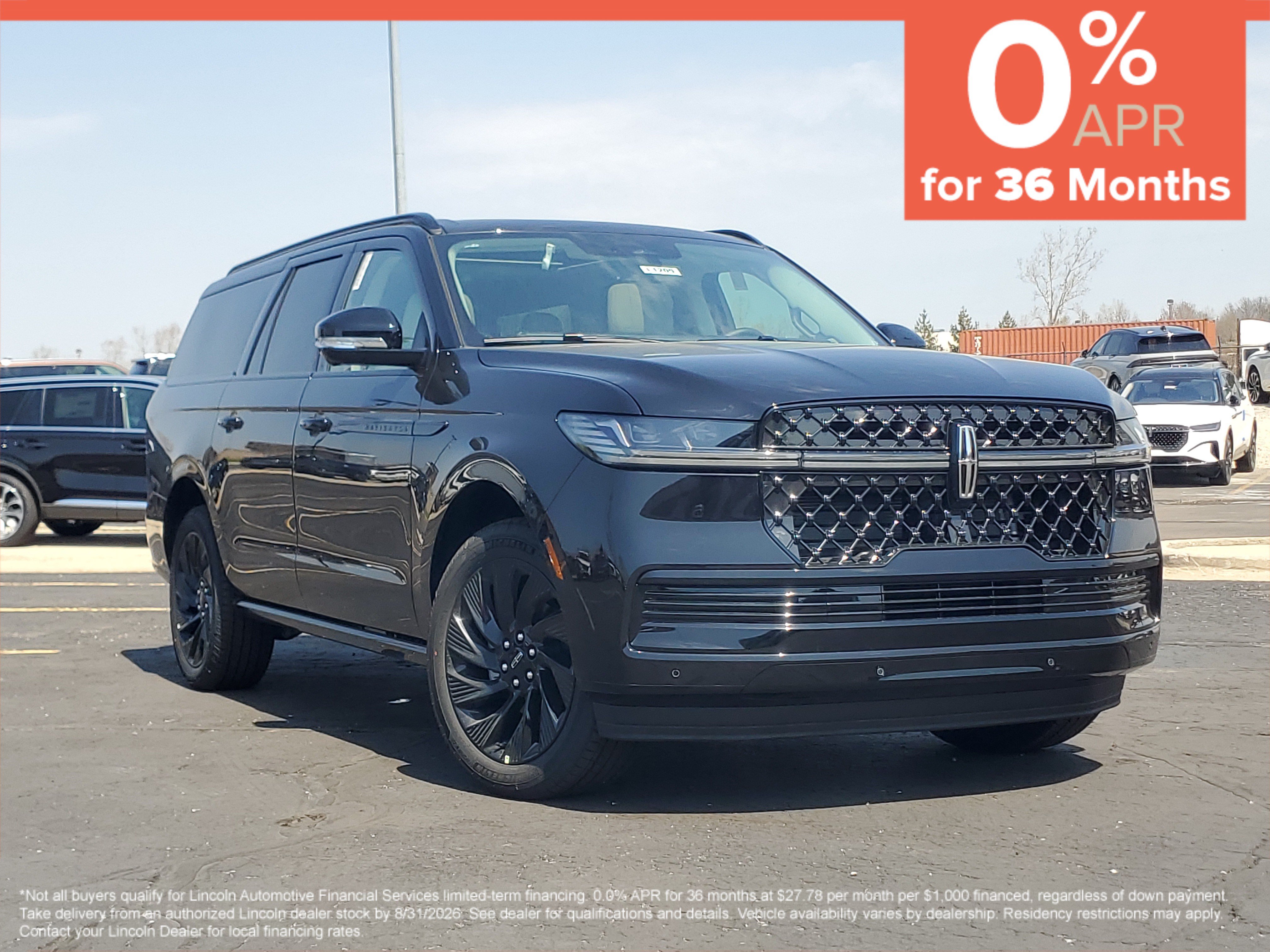 New 2026 Lincoln Navigator L Reserve w/ Jet Appearance Package