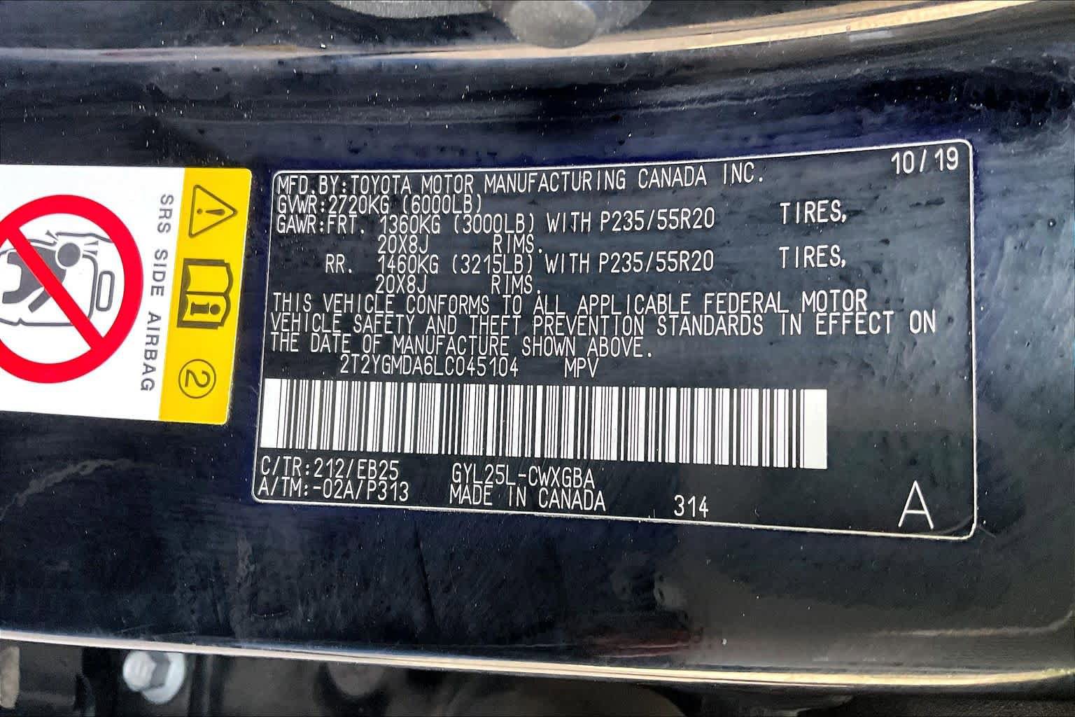 Used 2020 Lexus RX 450h F Sport w/ Accessory Package AWD/4WD image 30