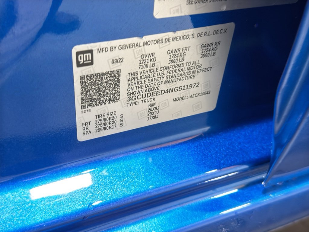 Certified 2022 Chevrolet Silverado 1500 RST w/ All Star Edition Plus image 42