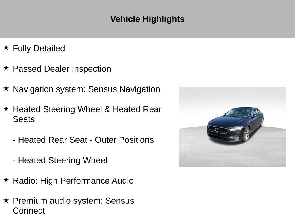 Used 2019 Volvo S90 T5 Momentum w/ Protection Package AWD/4WD image 13