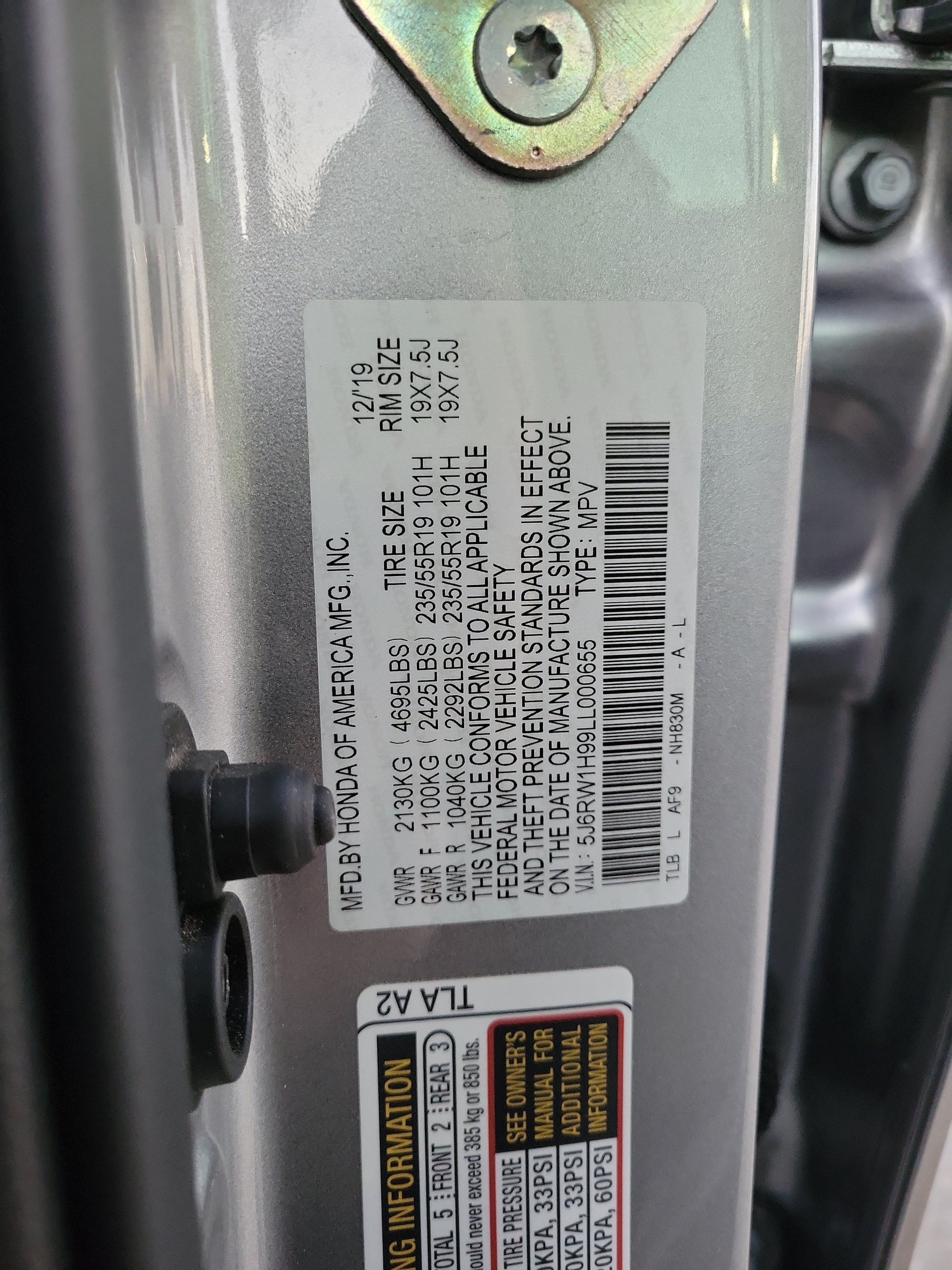 Used 2020 Honda CR-V Touring image 28