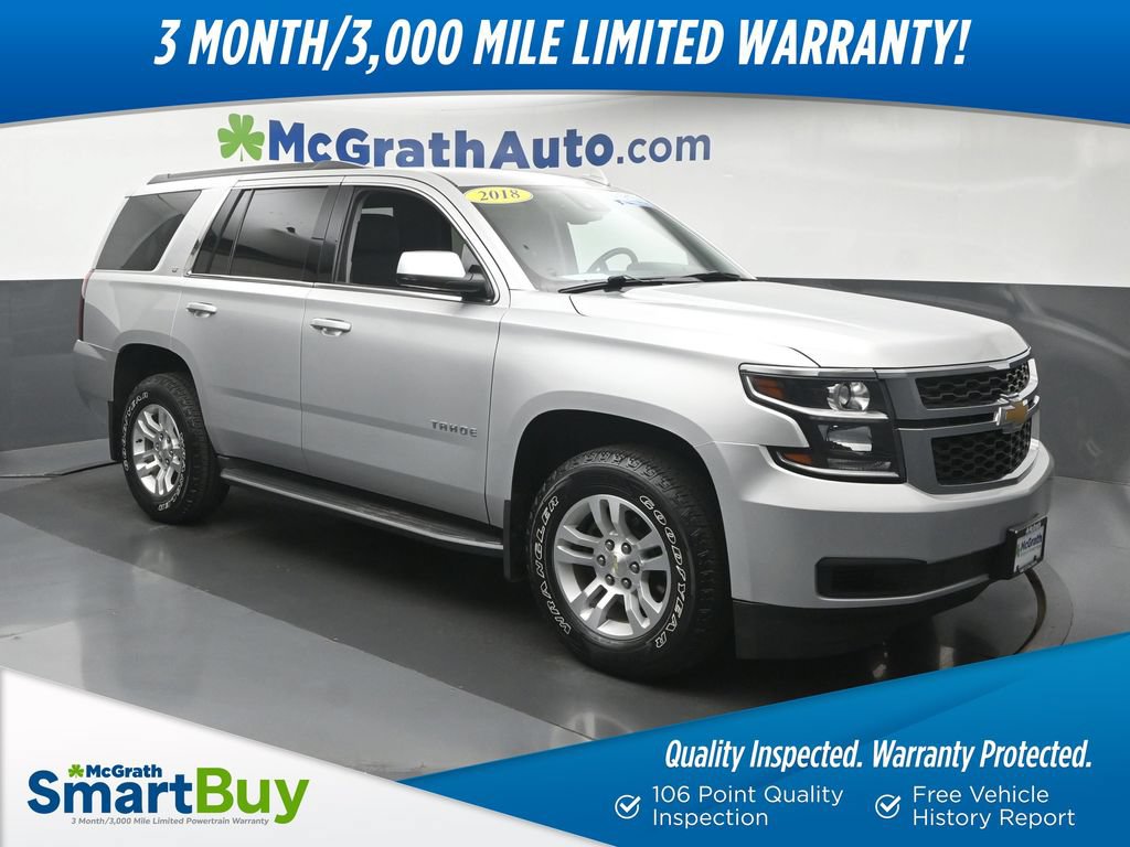 Used 2018 Chevrolet Tahoe LT w/ Max Trailering Package