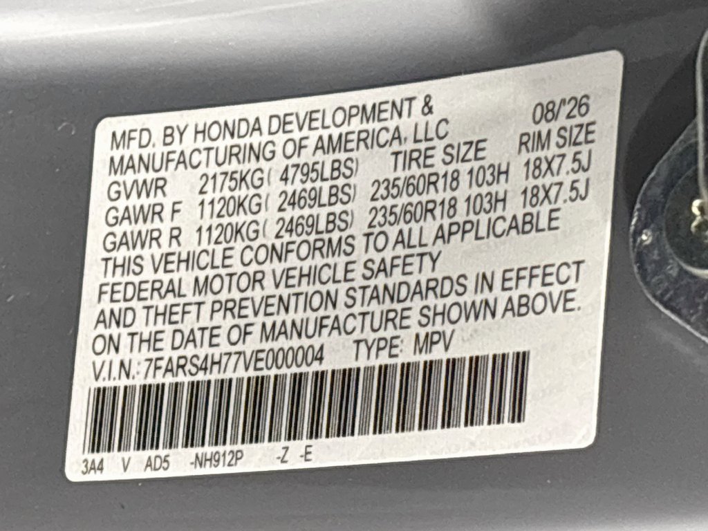 New 2027 Honda CR-V EX-L image 25