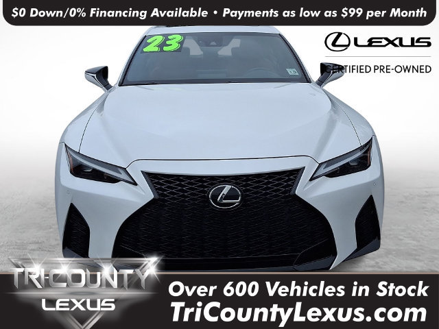 Certified 2023 Lexus IS 350 F Sport w/ Memory Package AWD/4WD image 2