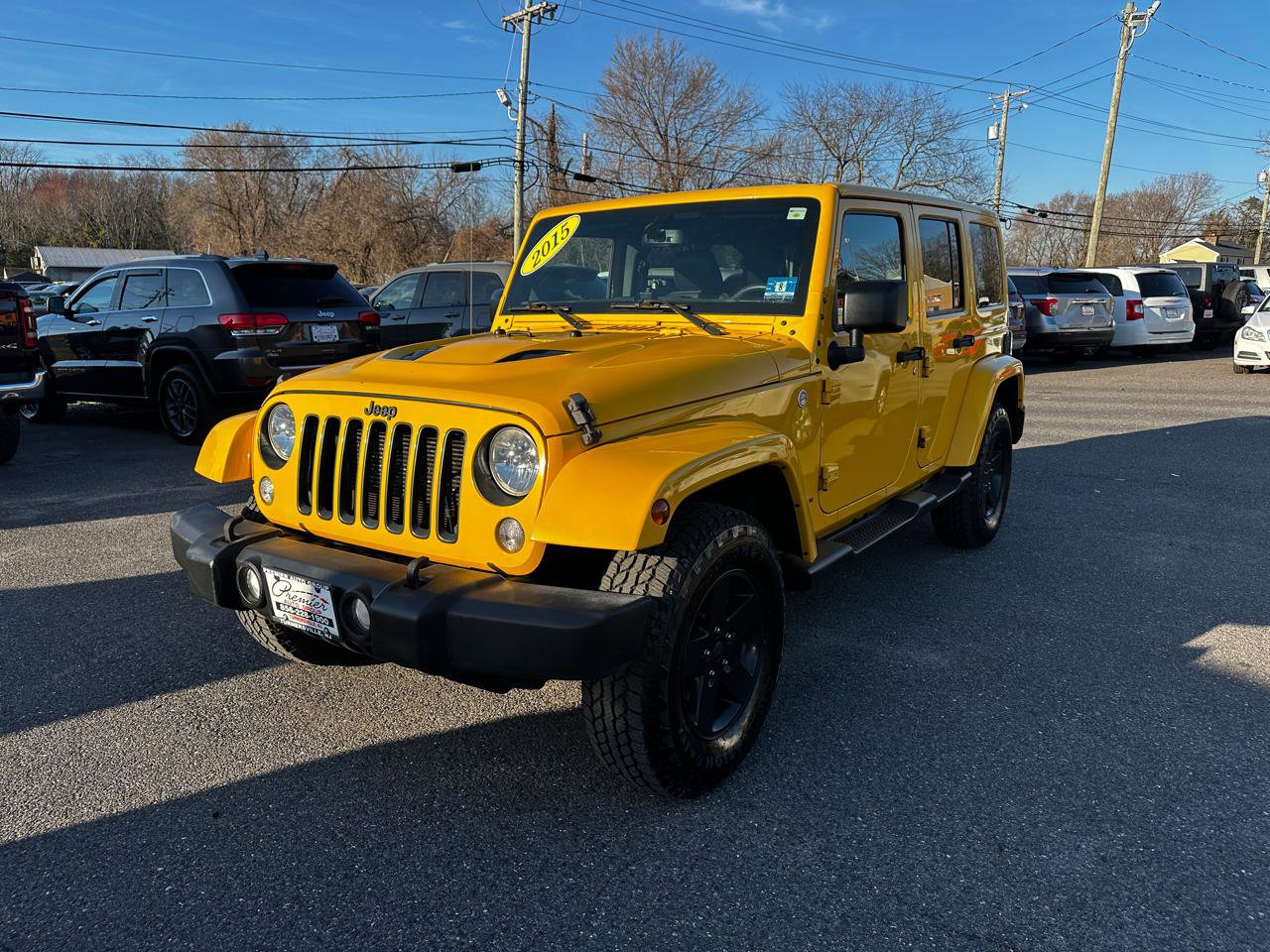 Used 2015 Jeep Wrangler Unlimited Sahara AWD/4WD image 1