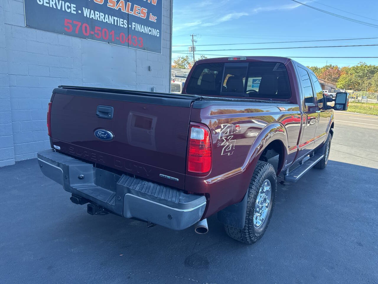 Used 2012 Ford F250 Lariat w/ Chrome Pkg AWD/4WD image 9