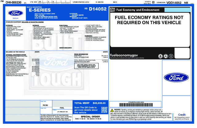 New 2027 Ford E-350 and Econoline 350 Super Duty w/ Power Equipment Group RWD image 27