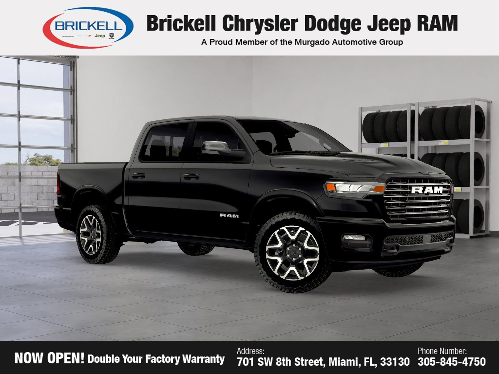 New 2026 RAM 1500 Laramie w/ Sport Appearance Package image 6