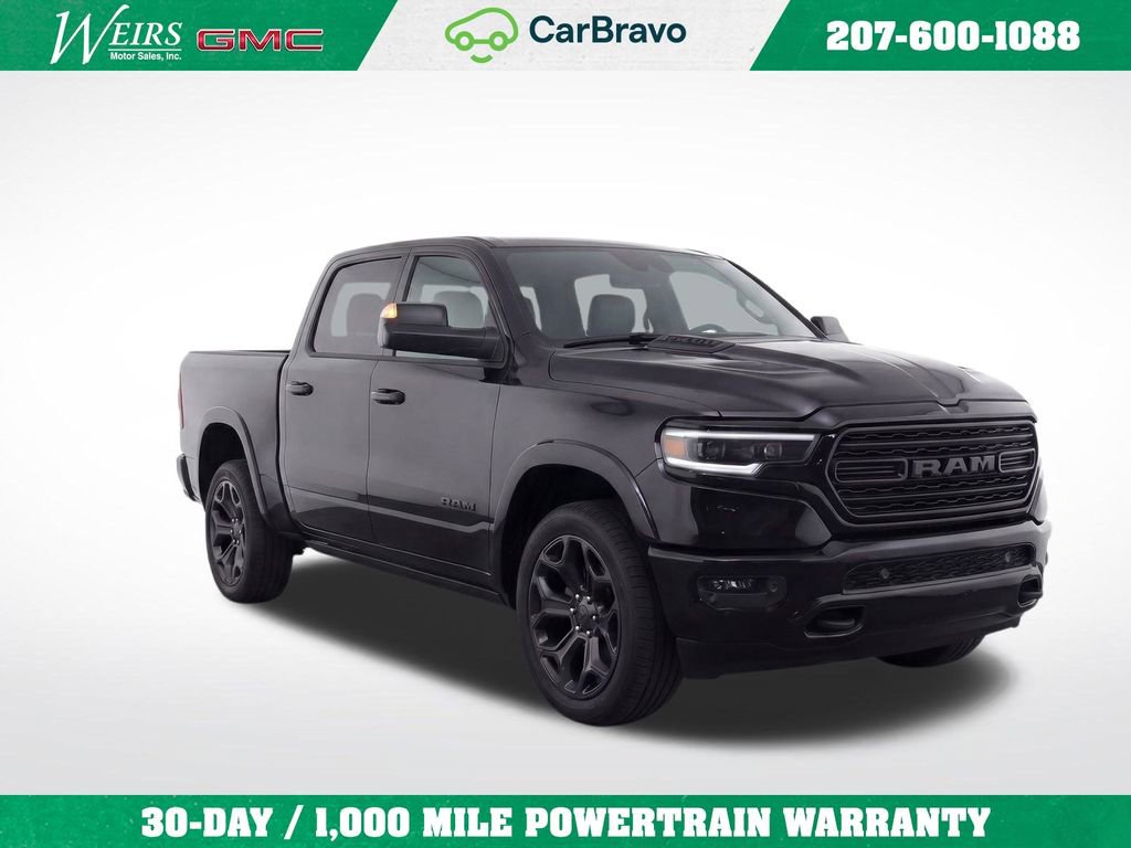 Used 2020 RAM 1500 Limited w/ Black Appearance Package AWD/4WD image 1