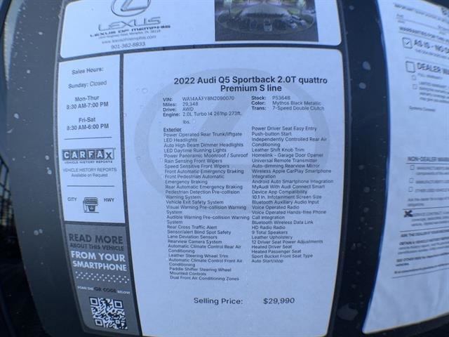 Used 2022 Audi Q5 2.0T Premium image 26