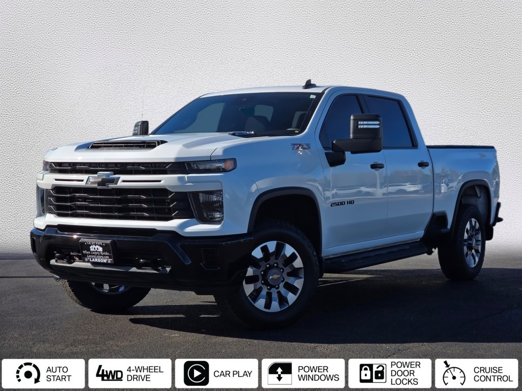Used 2024 Chevrolet Silverado 2500 Custom w/ Custom Value Package AWD/4WD image 1