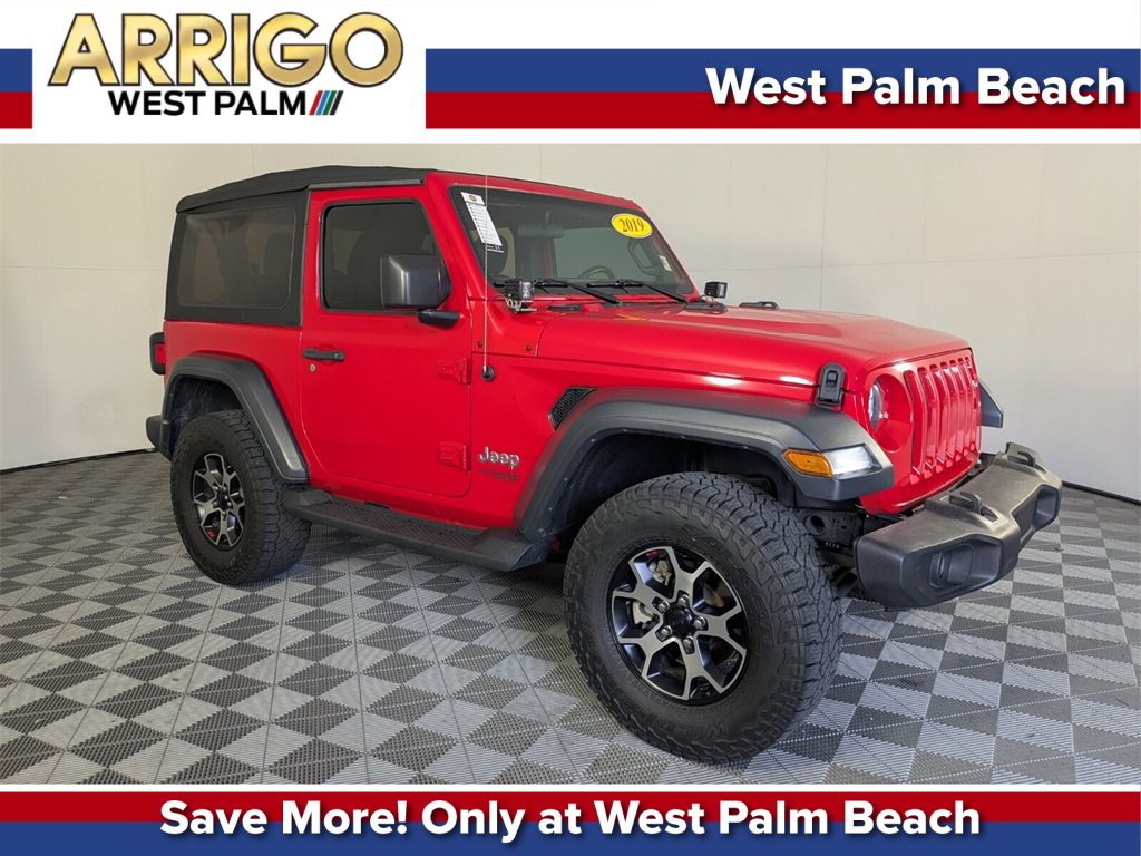Certified 2019 Jeep Wrangler Sport