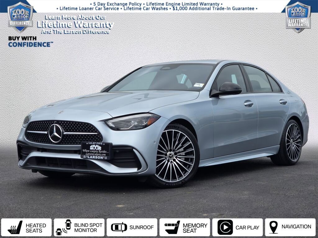 Used 2024 Mercedes-Benz C 300 4MATIC Sedan w/ AMG Line w/ Night Package video 1