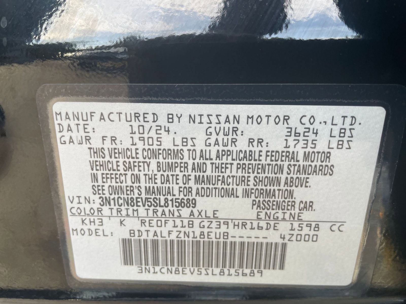 Used 2025 Nissan Versa SV image 23