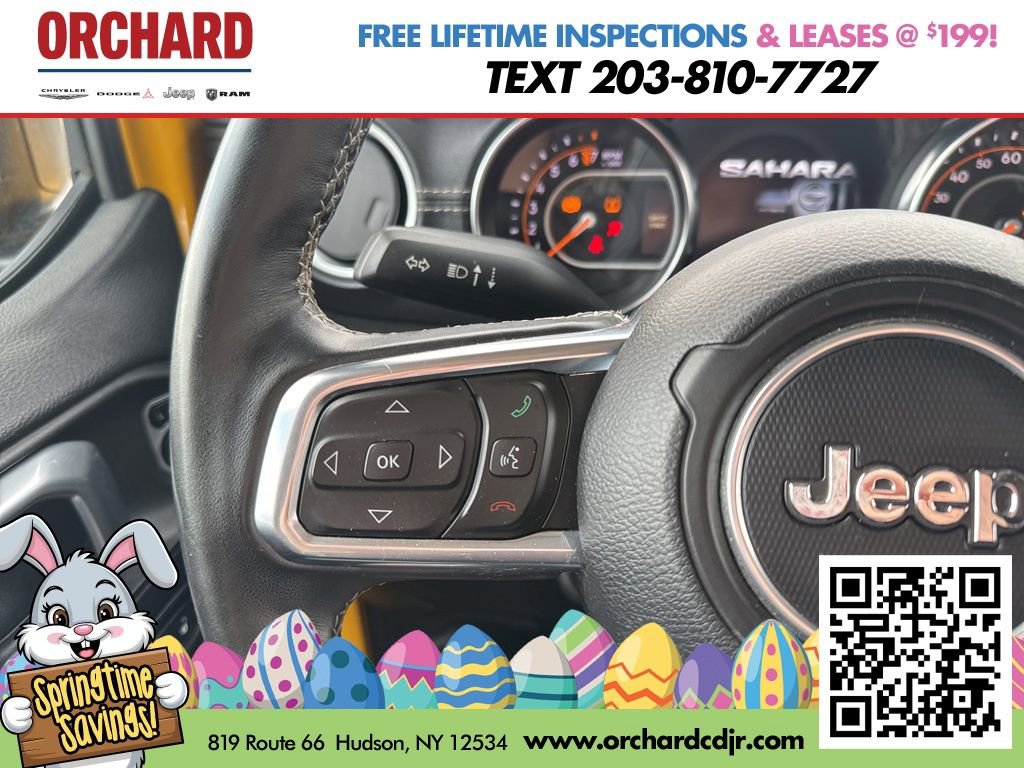 Used 2019 Jeep Wrangler Unlimited Sahara w/ Dual Top Group AWD/4WD image 29