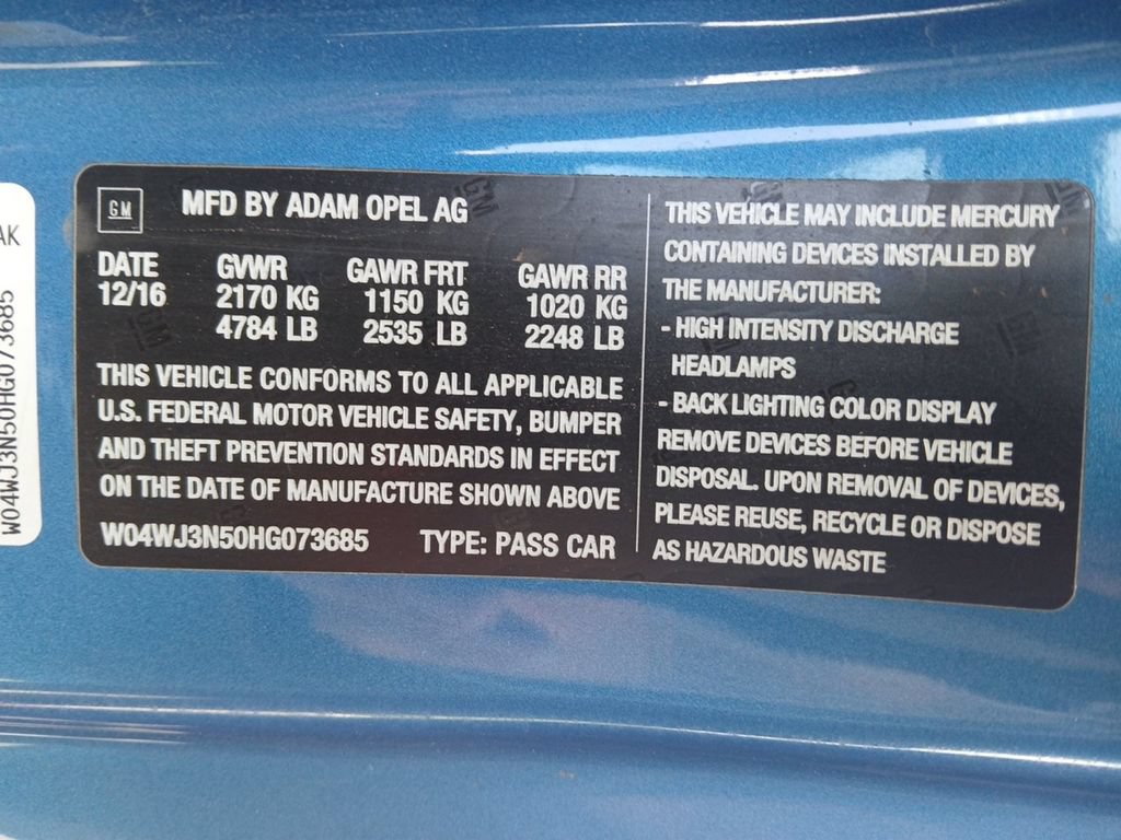 Used 2017 Buick Cascada Sport Touring FWD image 38