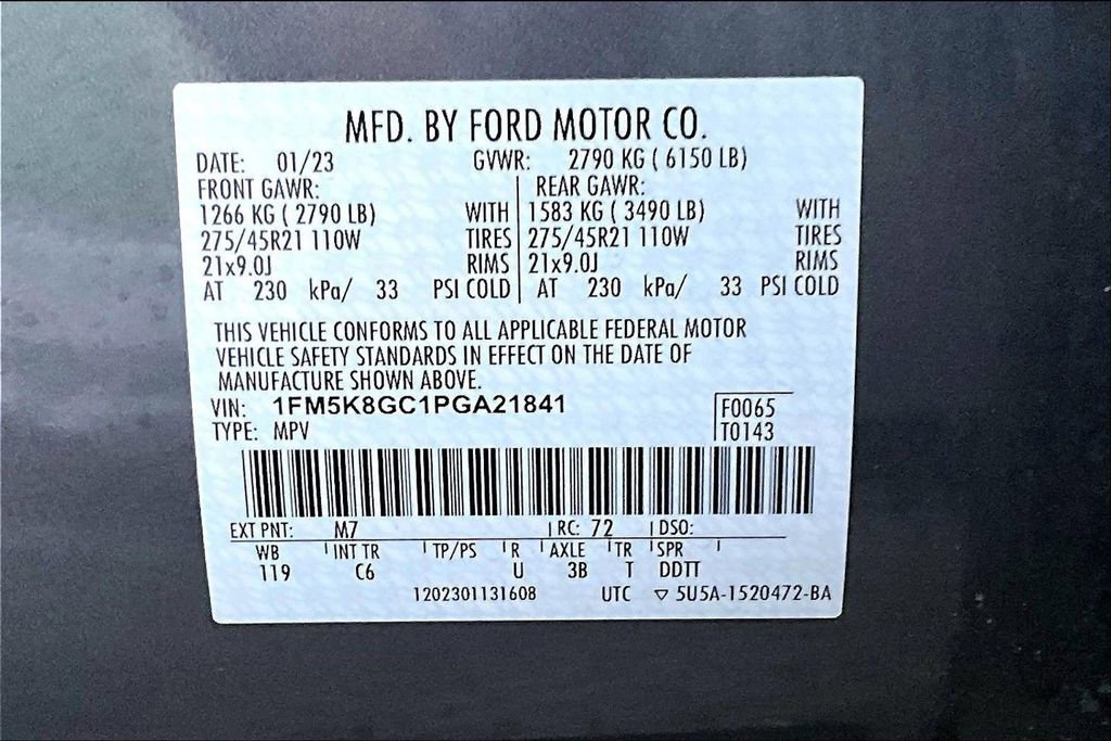 Used 2023 Ford Explorer ST w/ Equipment Group 401A image 36