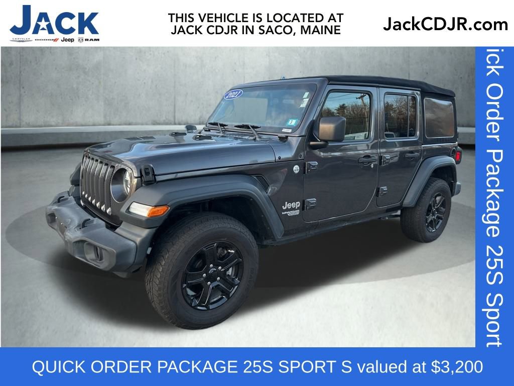 Used 2021 Jeep Wrangler Unlimited Sport