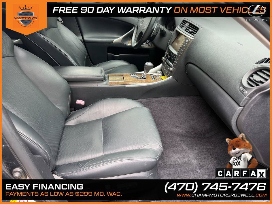 Used 2010 Lexus IS 250 w/ Preferred Accessory Package RWD image 35