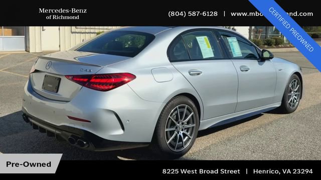 Certified 2025 Mercedes-Benz C 43 AMG 4MATIC Sedan image 2