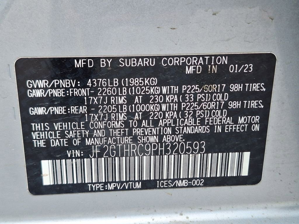 Used 2023 Subaru Crosstrek 2.5i Sport image 30