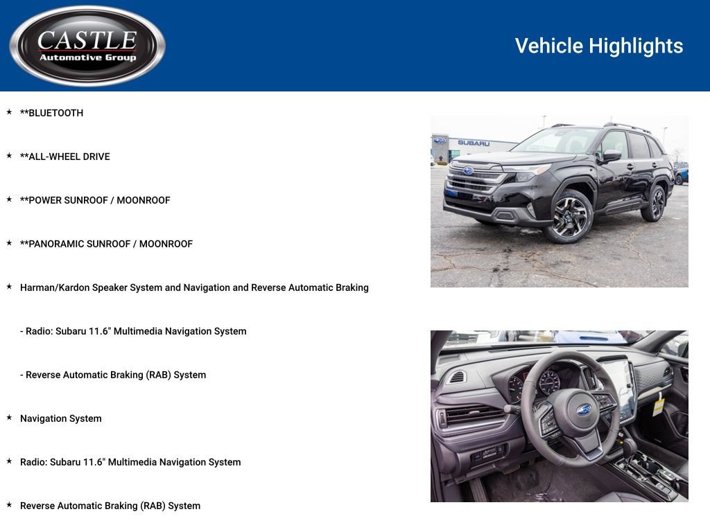 New 2026 Subaru Forester Limited AWD/4WD image 3