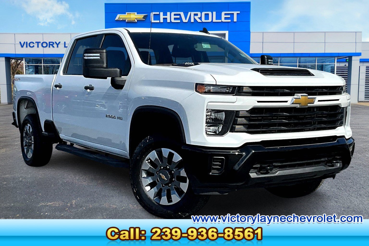 Certified 2024 Chevrolet Silverado 2500 Custom w/ Custom Convenience Package image 1