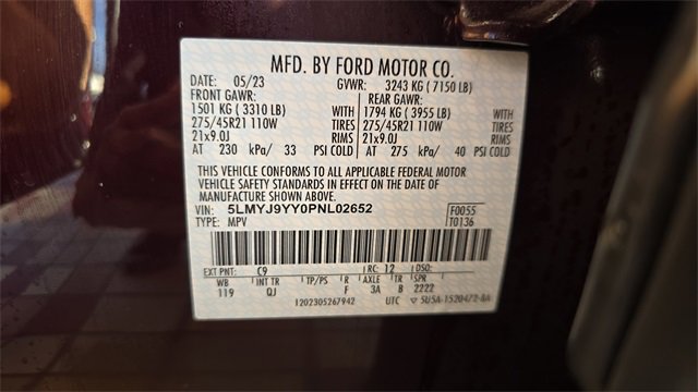 Used 2023 Lincoln Aviator Black Label Grand Touring image 35