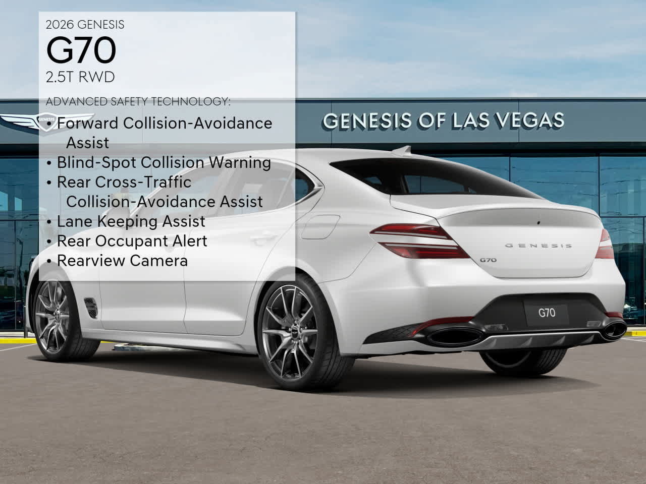 New 2026 Genesis G70 3.3T Sport Prestige RWD image 7
