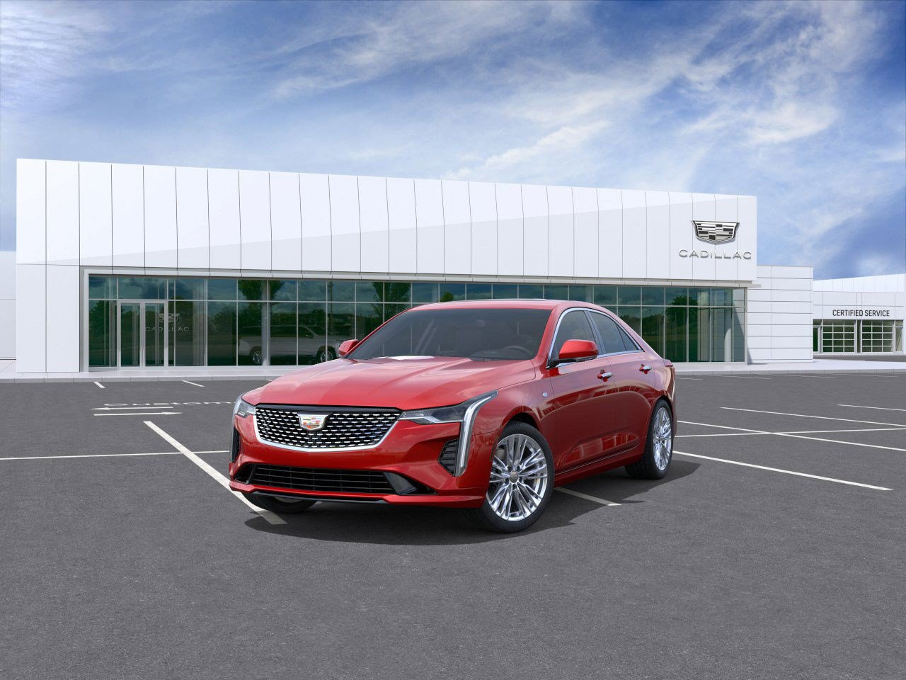 New 2025 Cadillac CT4 Premium Luxury w/ Technology Package AWD/4WD image 8