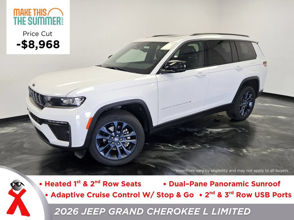 New 2026 Jeep Grand Cherokee L Limited AWD/4WD image 1