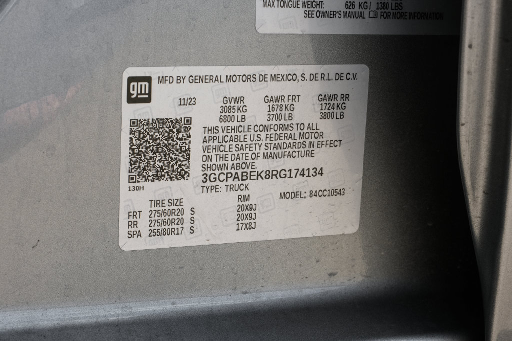 Used 2024 Chevrolet Silverado 1500 Custom RWD image 61