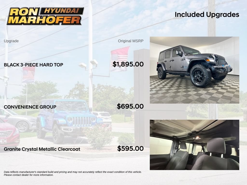 Used 2023 Jeep Wrangler Unlimited w/ Convenience Group AWD/4WD image 6
