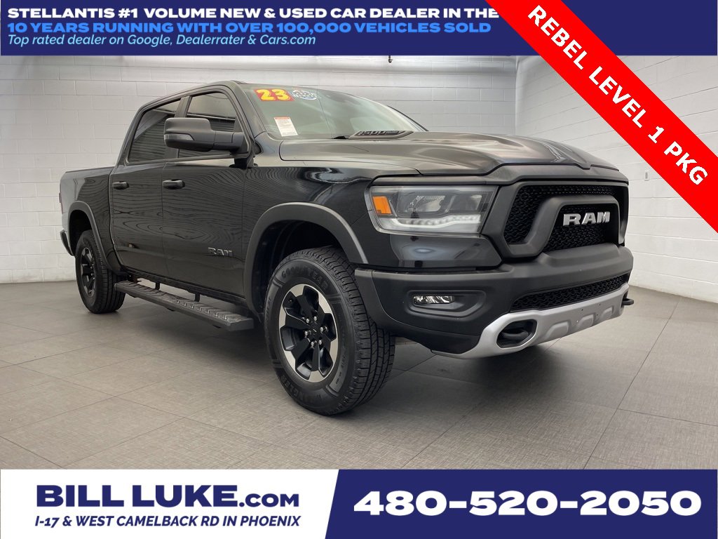 Certified 2023 RAM 1500 Rebel w/ Rebel Level 1 Equipment Group