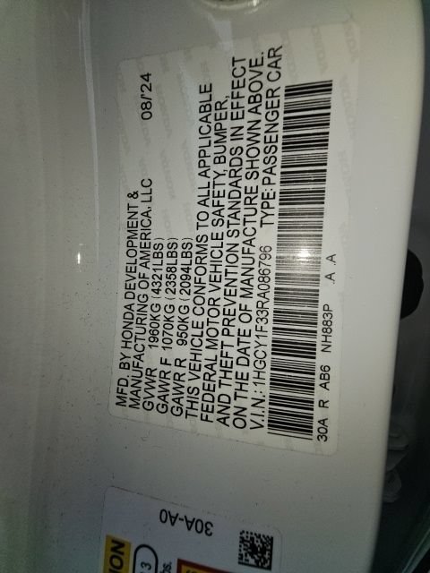 Used 2024 Honda Accord EX image 12