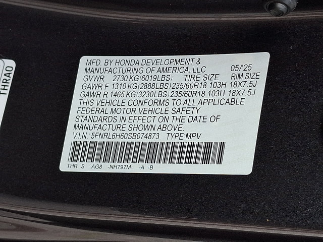 Used 2025 Honda Odyssey EX-L image 28