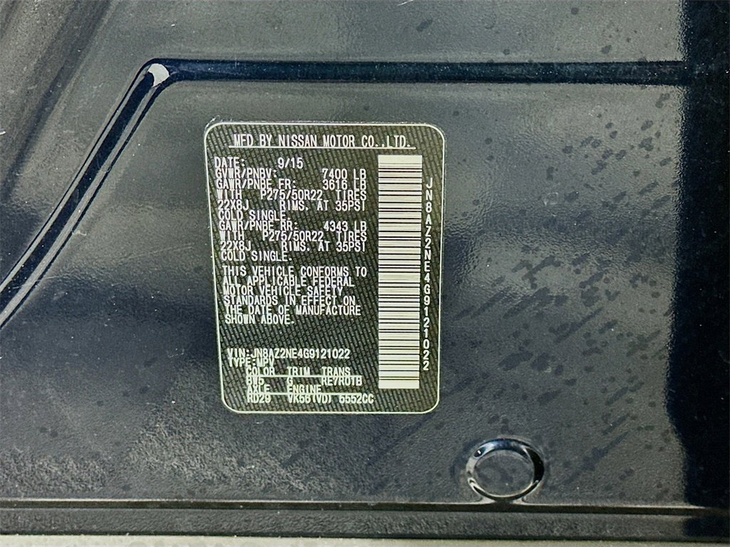 Used 2016 INFINITI QX80 Limited w/ All Season Package image 36