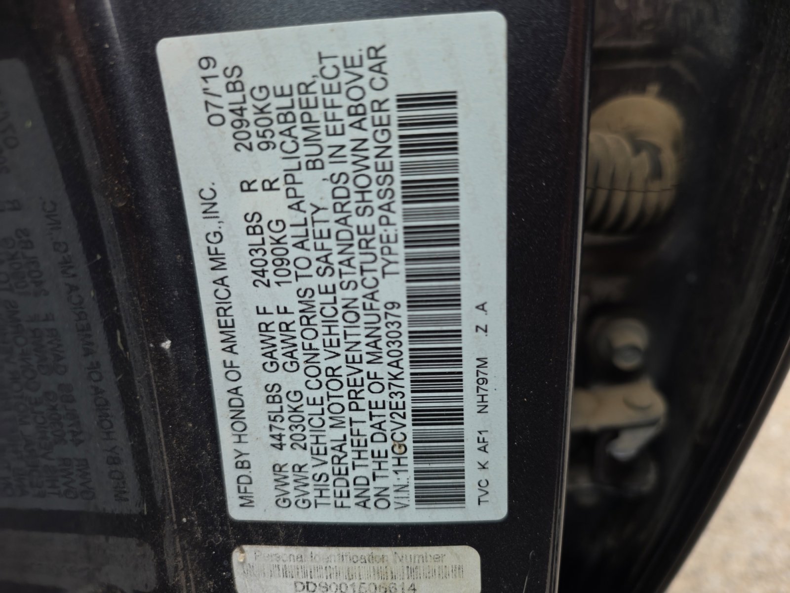 Used 2019 Honda Accord Sport image 34