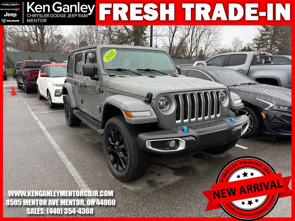 Used 2022 Jeep Wrangler Unlimited Sahara w/ Cold Weather Group