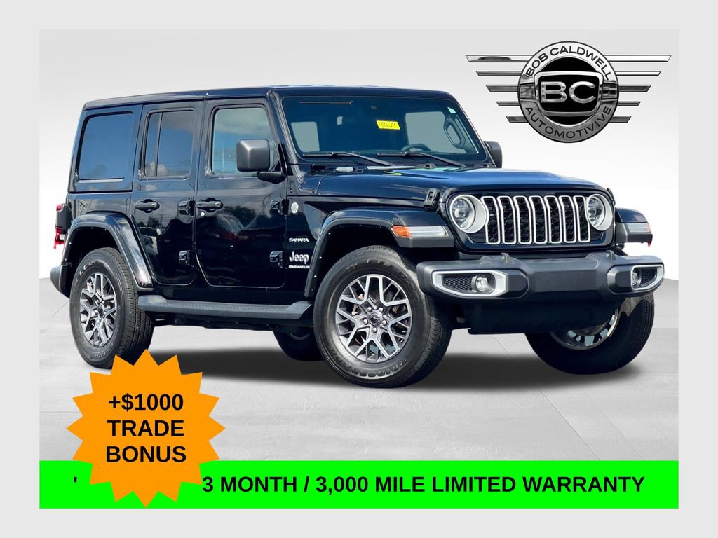 Used 2024 Jeep Wrangler Unlimited Sahara