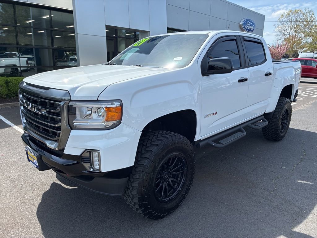 Used 2021 GMC Canyon AT4 w/ Driver Alert Package AWD/4WD image 3