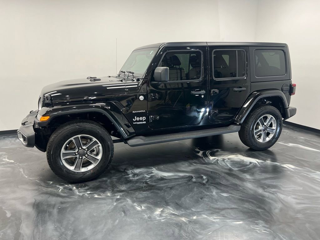 Used 2022 Jeep Wrangler Unlimited Sahara w/ LED Lighting Group image 19