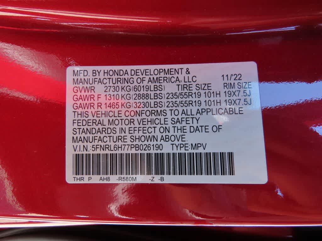Certified 2023 Honda Odyssey Sport image 28