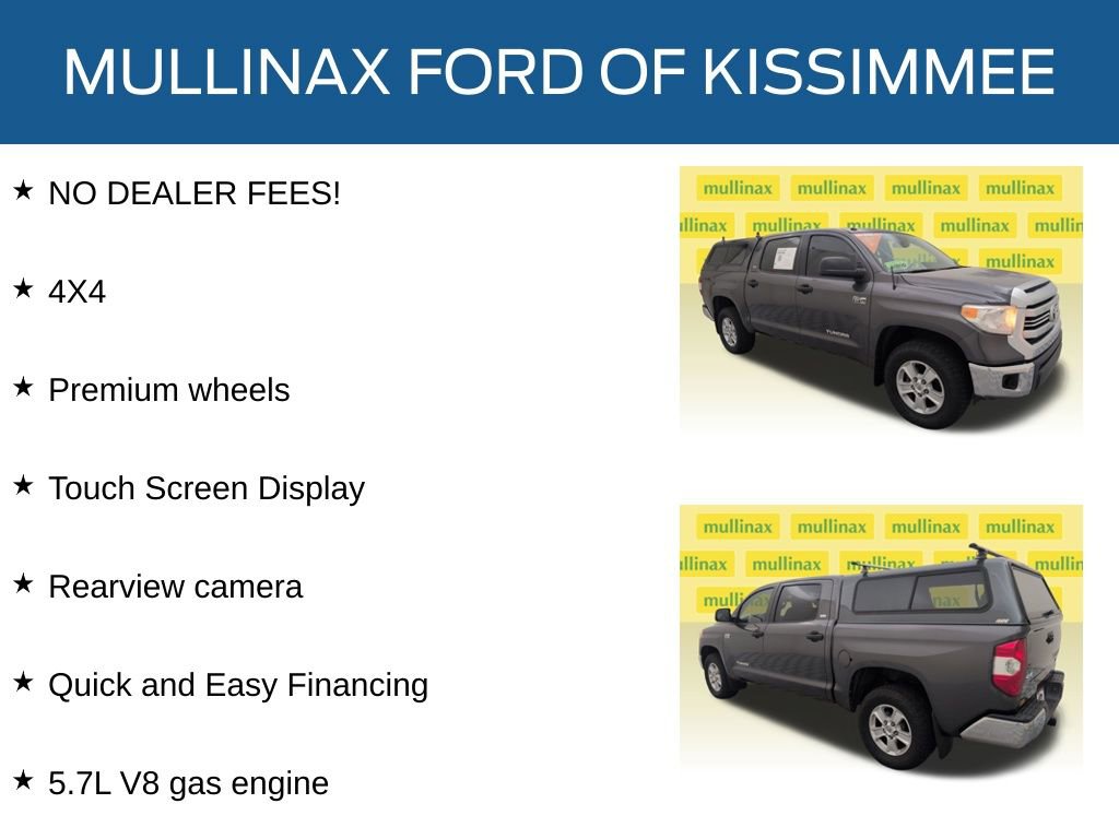 Used 2016 Toyota Tundra SR5 w/ SR5 Upgrade Package AWD/4WD image 11