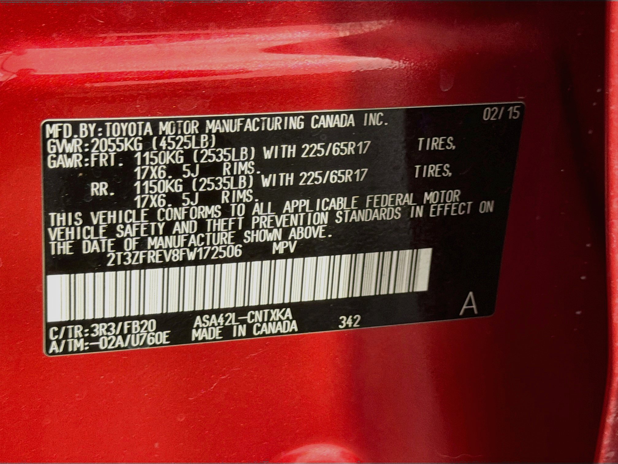 Used 2015 Toyota RAV4 LE FWD image 12