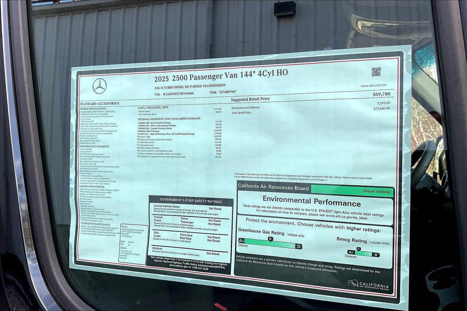 Used 2025 Mercedes-Benz Sprinter 2500 image 33