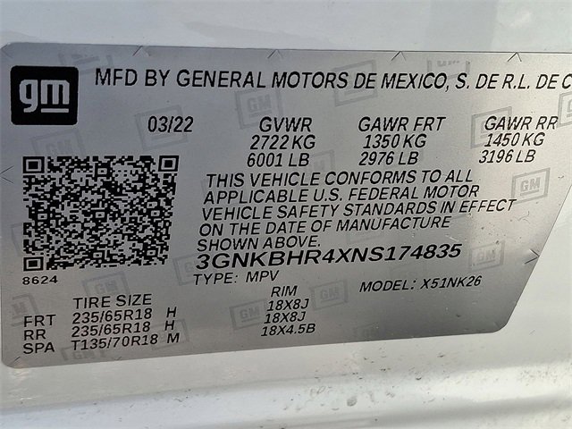 Certified 2022 Chevrolet Blazer LT image 32