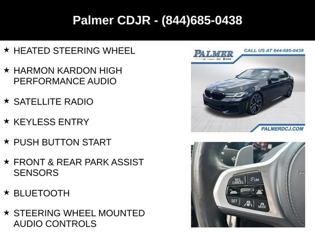 Used 2022 BMW M550i xDrive w/ Executive Package AWD/4WD image 12